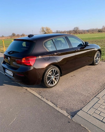 BMW Seria 1 cena 93500 przebieg: 72000, rok produkcji 2018 z Ciechanów małe 781